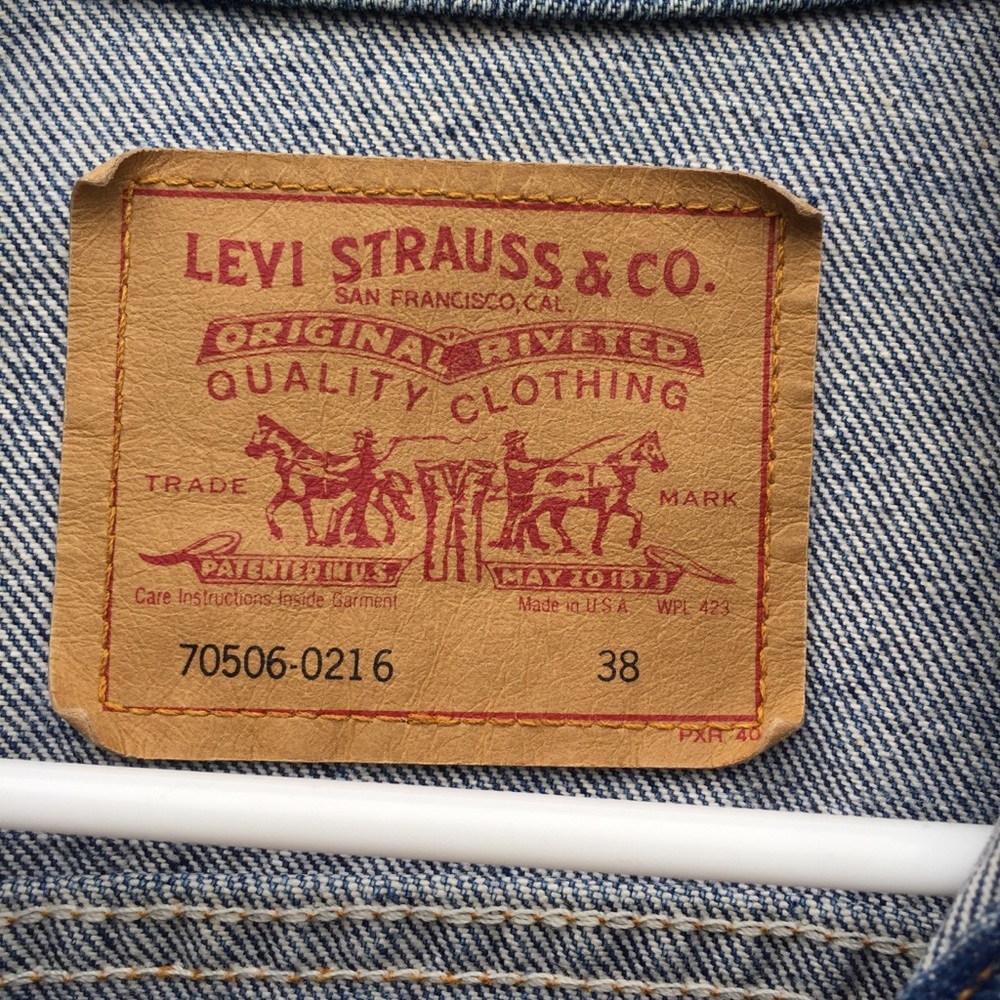 Vintage 90’s Levi’s Type 3 Trucker Jacket Size 38 - Picture 4 of 6